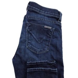 Hudson 26 Dark Wash Skinny Ankle Jeans